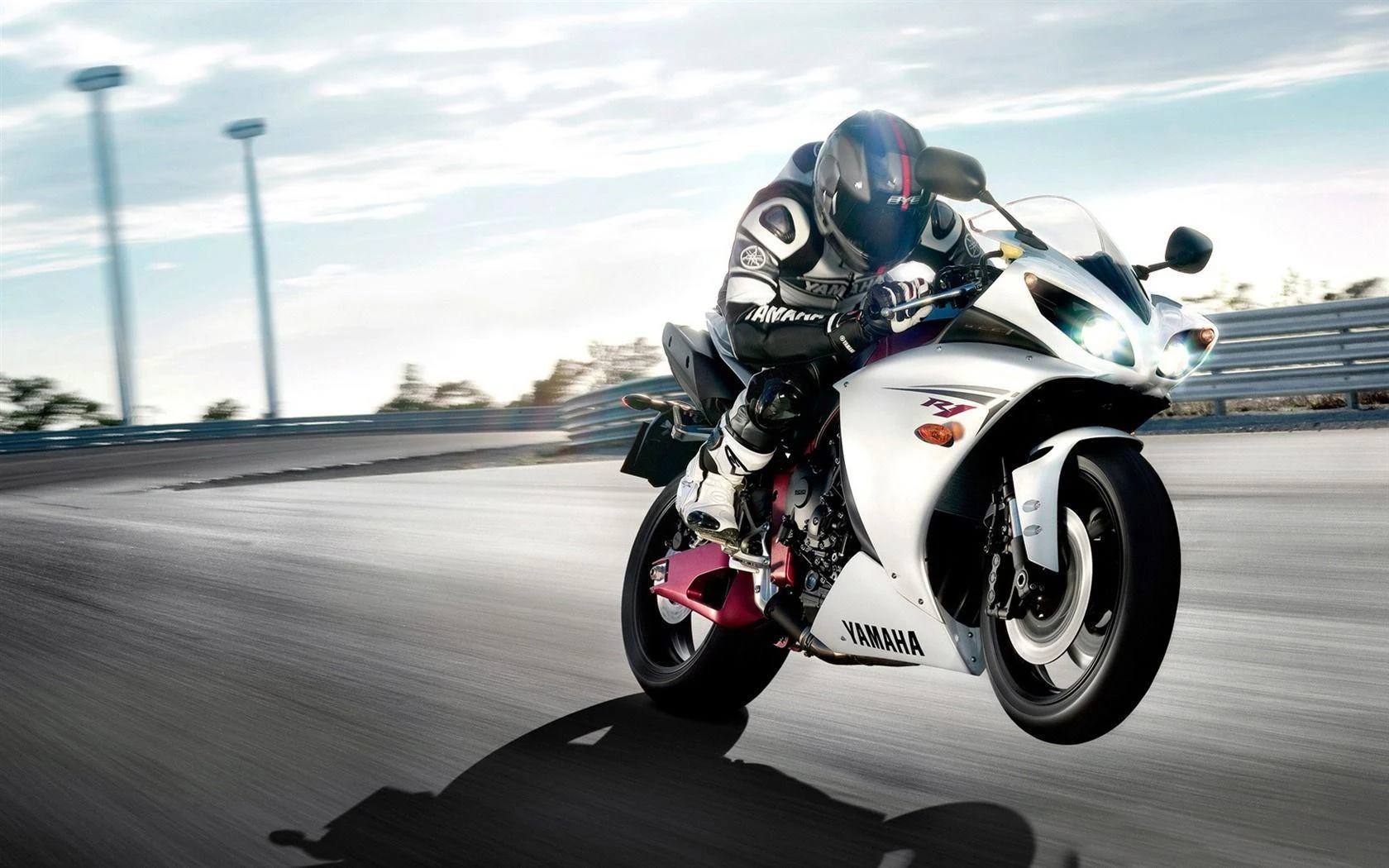 Yamaha sport motorcycle